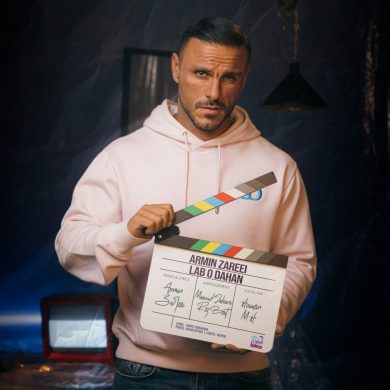 تصویر آلبوم دانلود آهنگ جدید آرمین زارعی به نام  لب و دهن