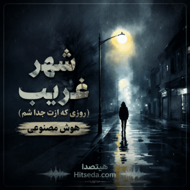 تصویر آلبوم دانلود آهنگ شهر غریب (روزی که ازت جدا شم) با هوش مصنوعی