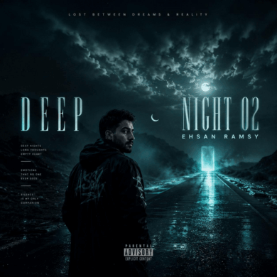 تصویر آلبوم ریمیکس Deep Night 2 احسان رمزی؛ خفن‌ترین میکس رپ فارسی با حضور ستاره‌های رپ
