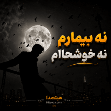 تصویر آلبوم اهنگ نه بیمارم نه خوشحالم ریمیکس هوش مصنوعی