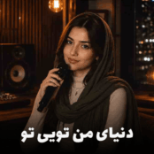 آرزو دنیای من تویی تو بازخوانی هوش مصنوعی + متن و دانلود