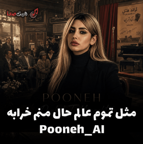 مثل تموم عالم بازخوانی هوش مصنوعی پونه از شاهکار مهستی