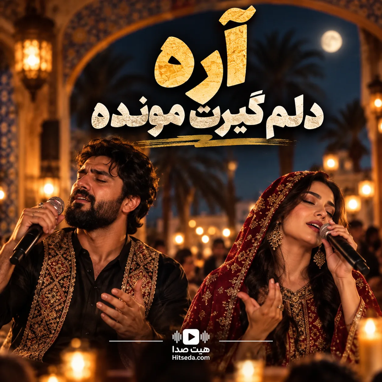 آهنگ آره دلم گیرت مونده هوش مصنوعی زن و مرد
