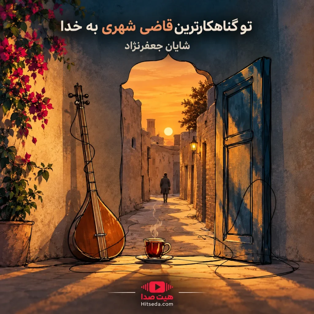 کاور آهنگ تو گناهکارترین قاضی شهری به خدا