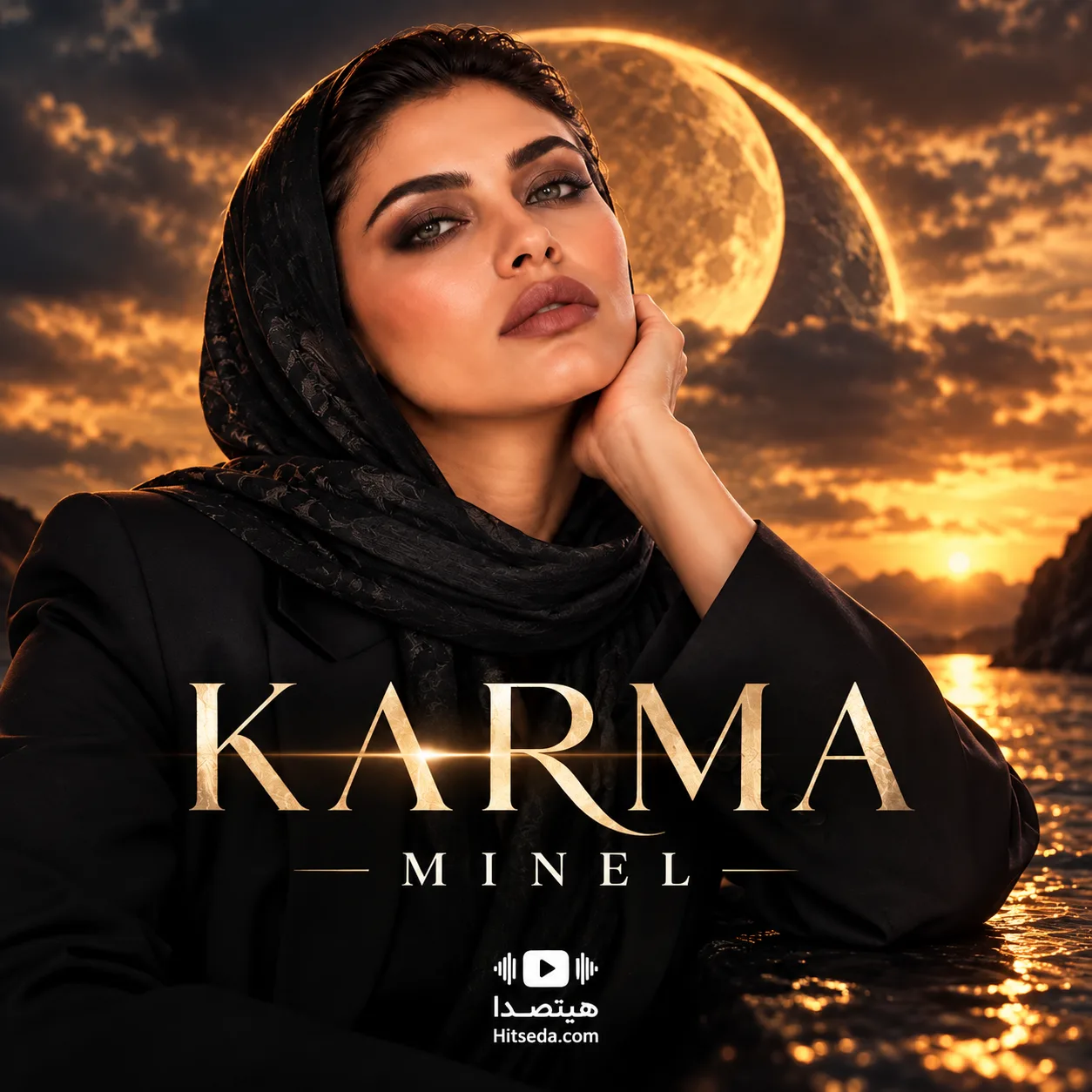دانلود آهنگ کارما مینل با عبارت میسپرمت به روزگار