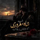 دانلود آهنگ شبیه شاه مغروری که عشقش را رها کرده با صدای مرد هوش مصنوعی